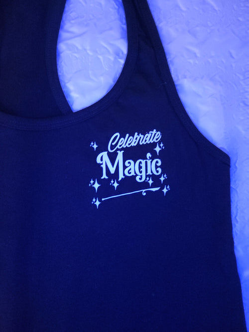 Celebrate Magic Racerback Tank