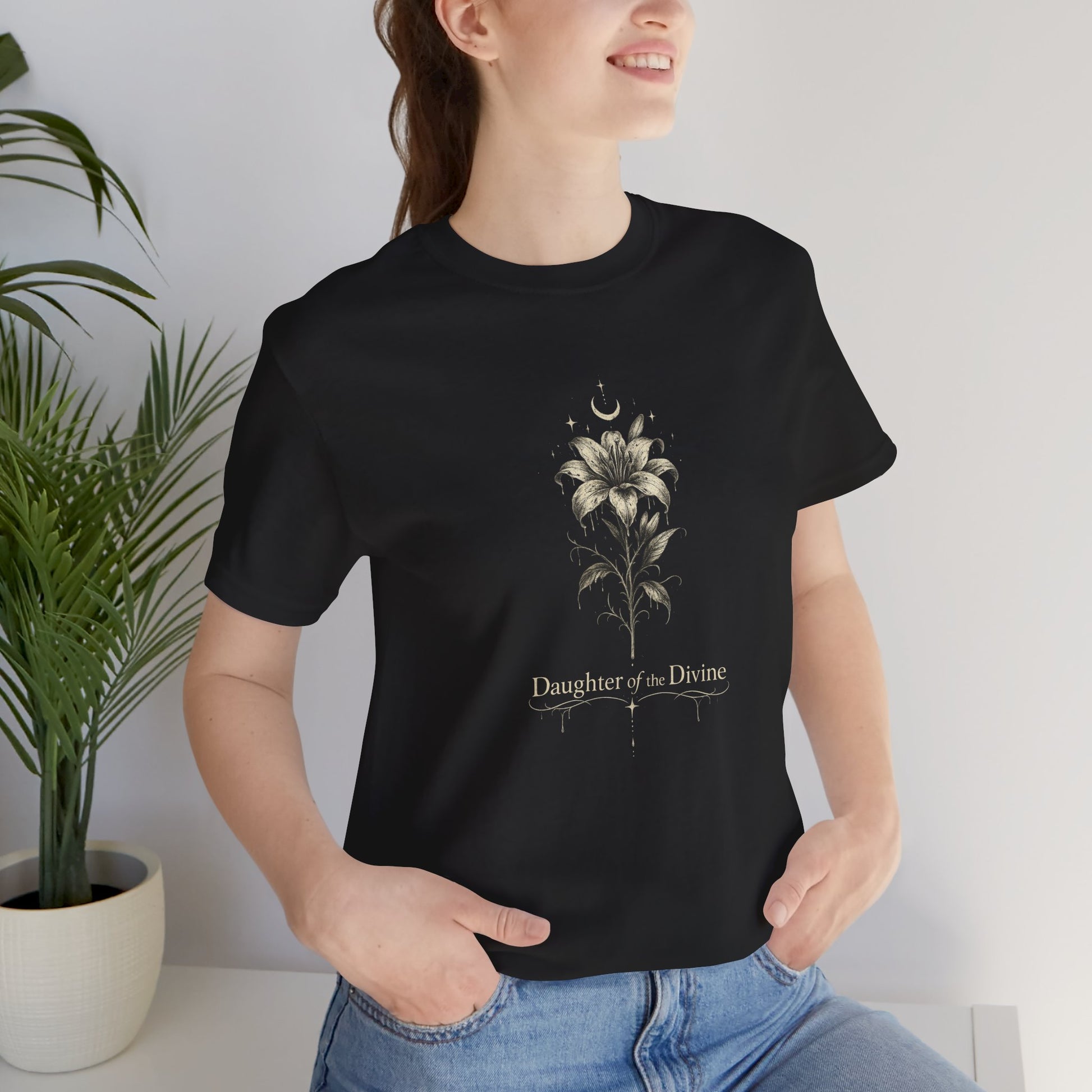 Floral Moon Lily T-Shirt